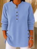 Nieves Túnica Henley con Botones