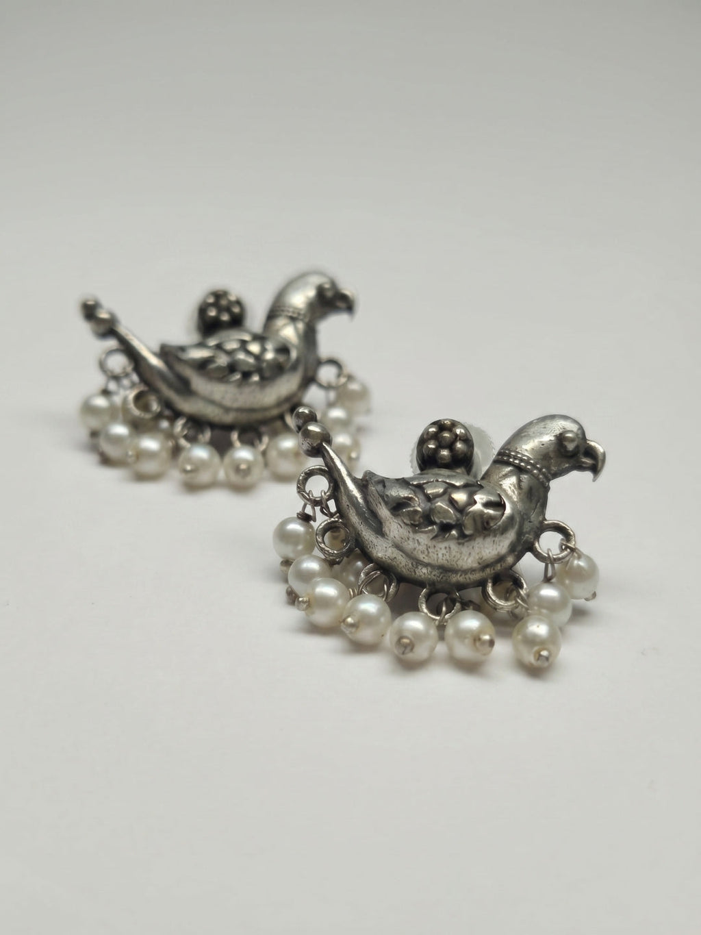 Pendientes Bird Pearl