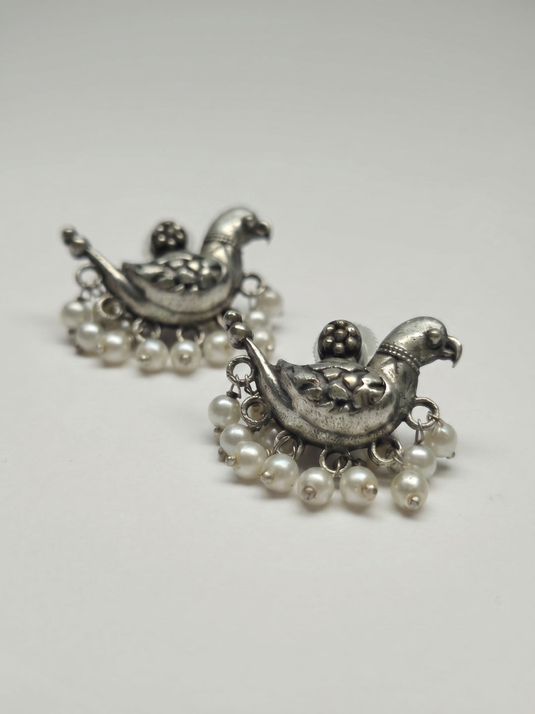 Pendientes Bird Pearl