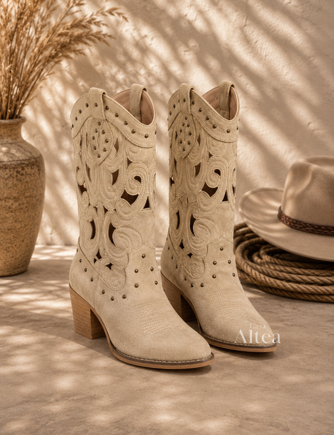 Alba Botas Cowboy Caladas