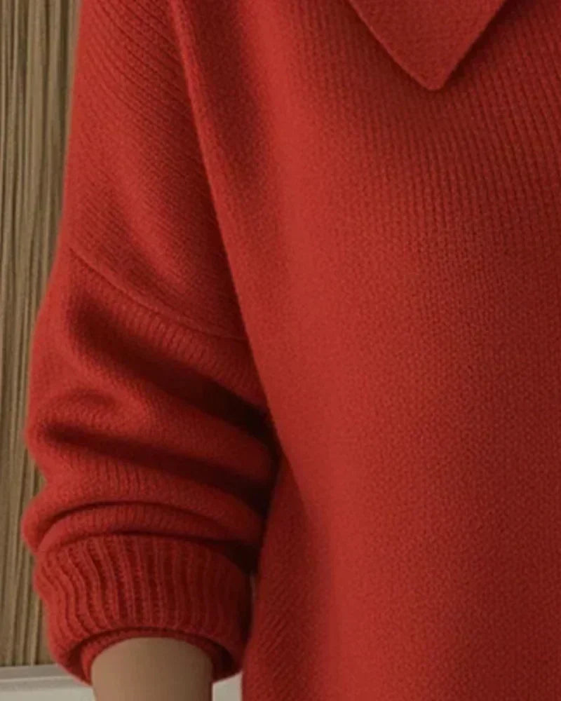 Coralia Chaqueta de Punto con Cuello Camisero