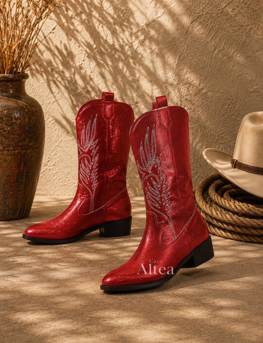 Alma Botas Cowboy Bordadas