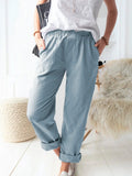 Pantalón holgado de algodón