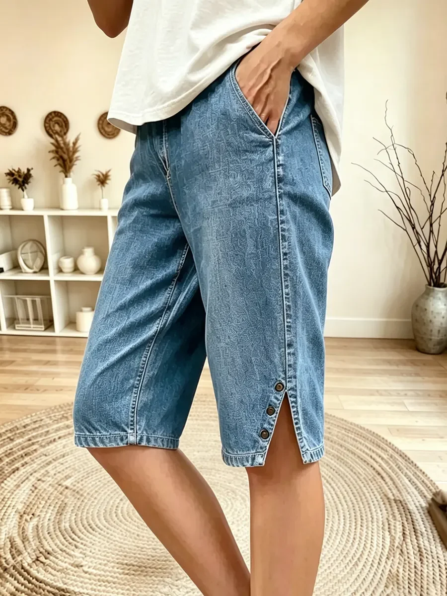 Shorts vintage lisos