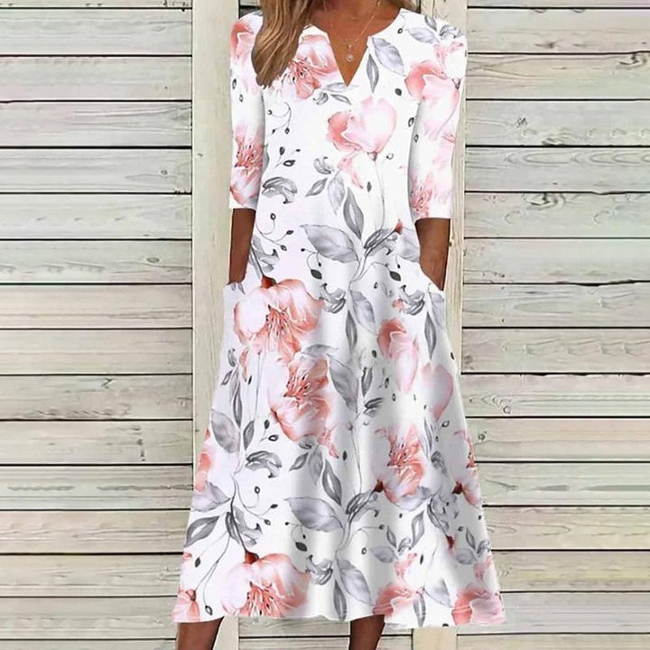 Vestido bonito de flores