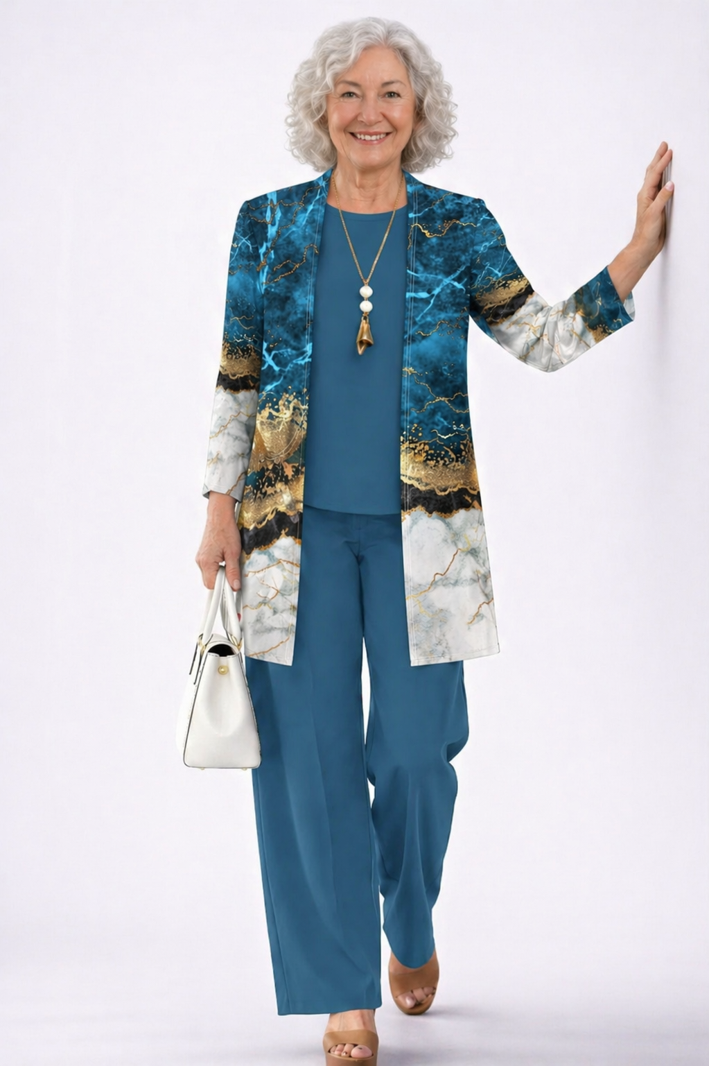 Sheryl Conjunto de Tres Piezas de Elegancia Clásica