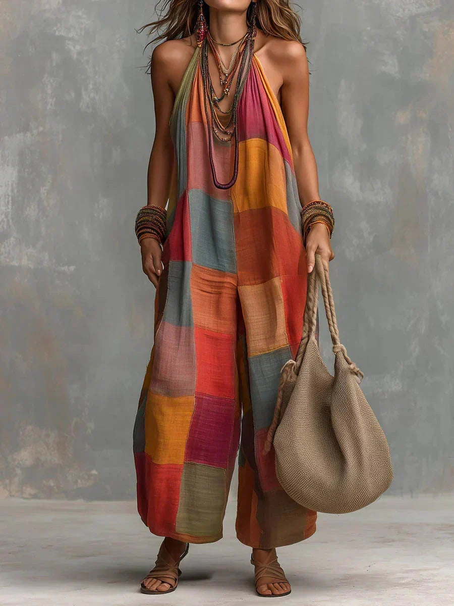 Adalgisa Mono Bohemio Patchwork de Estilo Artístico