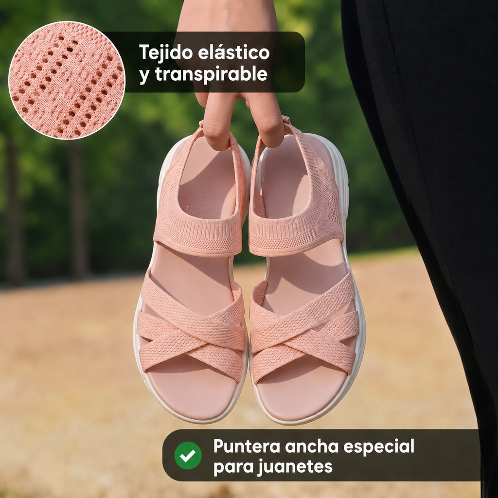 ErgoLina Sandalias Ortopédicas Cómodas