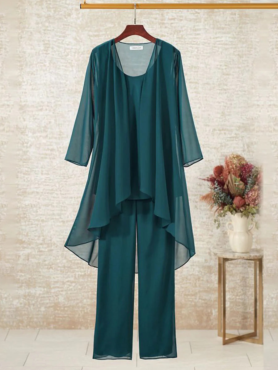 Conjunto liso azul