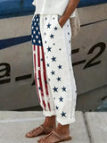 Pantalón casual estampado