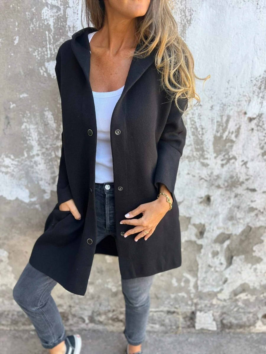 Chaqueta casual con capucha