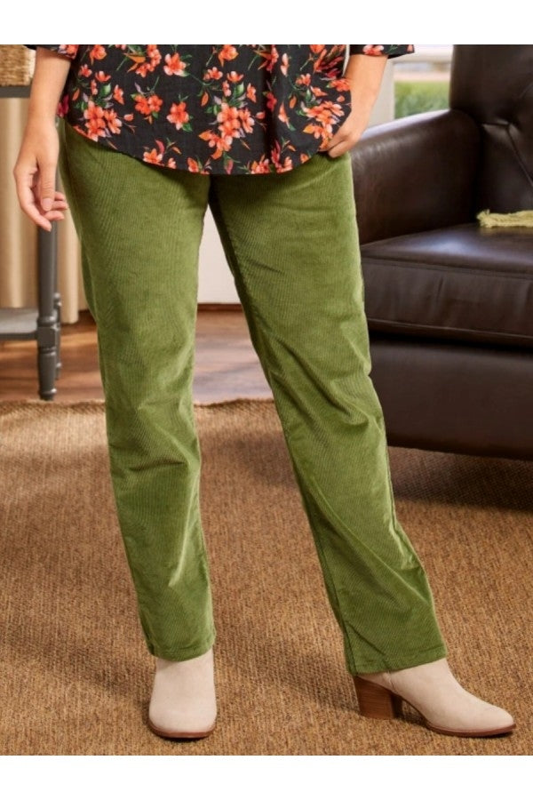 Pantalón casual de pierna recta liso · Uma — foto 7