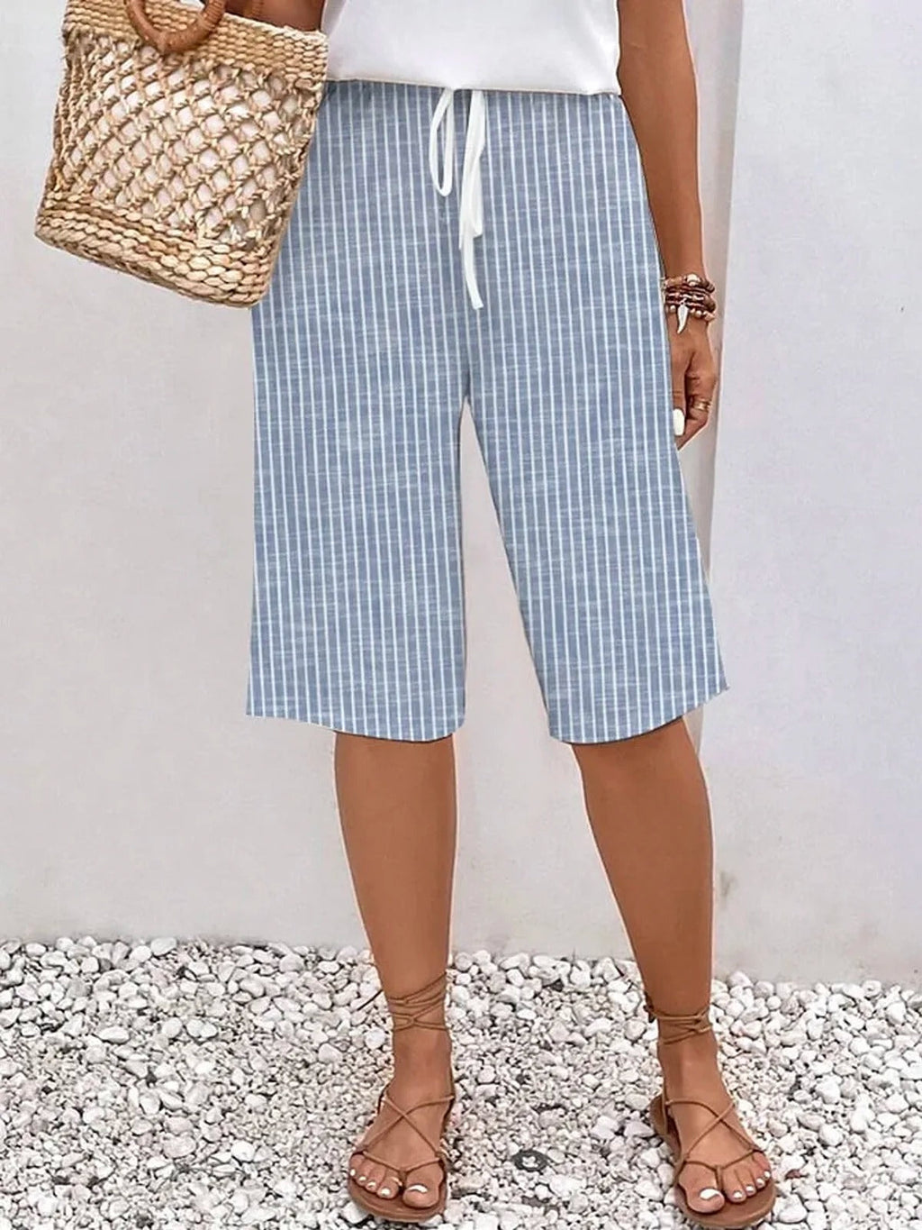 Pantalón casual de rayas · Alba
