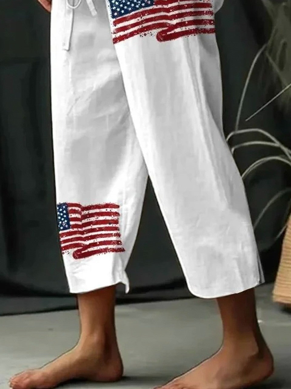 Pantalón casual holgado con bolsillos — foto 3