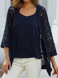 Conjunto casual de dos piezas liso · Nadia