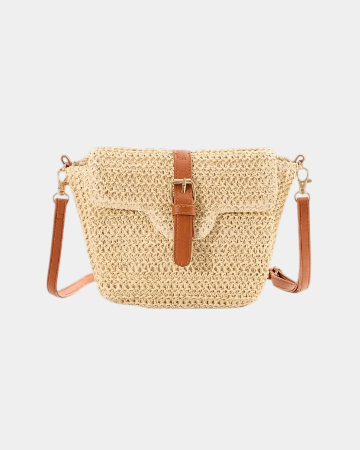 Amaranta Bolso Bandolera de Estilo Trenzado