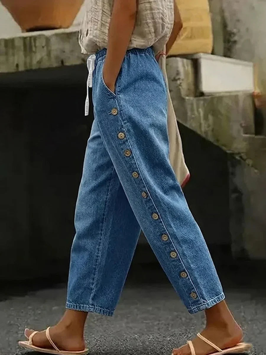 Pantalón casual de estampado gráfico