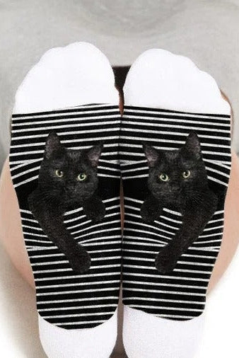 Calcetines casual de rayas