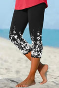 Leggings casual cropped de flores · Nia