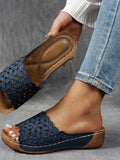 Sandalias vintage de flores