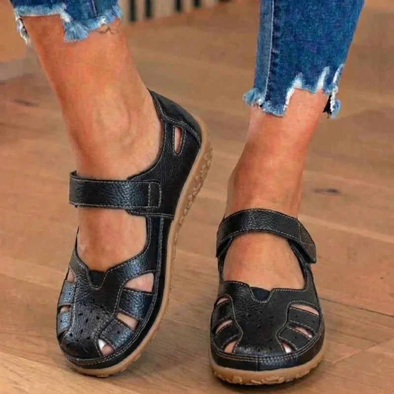 Sandalias de piel sintética