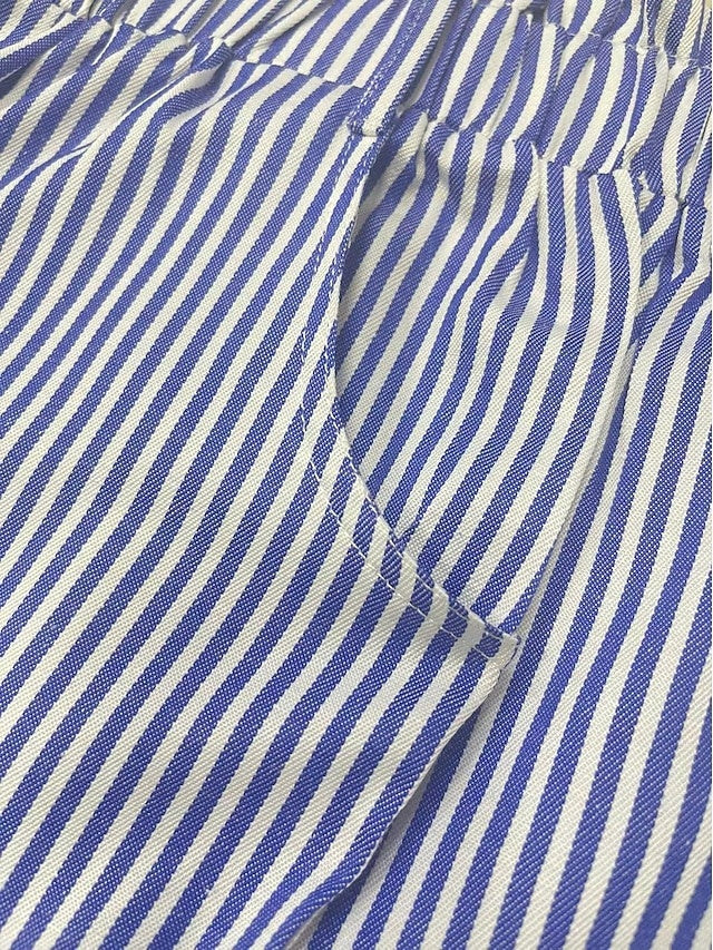 Shorts bermuda de rayas con bolsillos — foto 4
