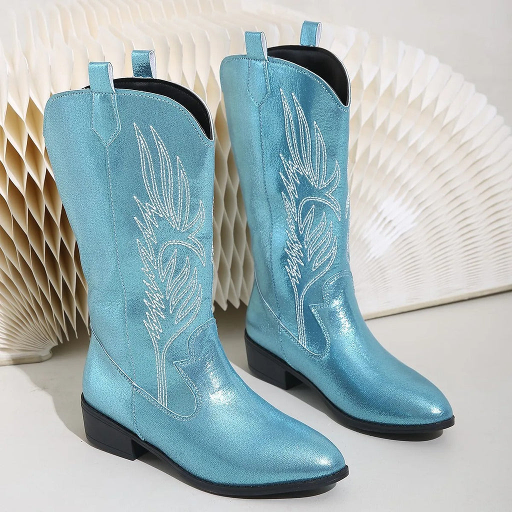Alma Botas Cowboy Bordadas