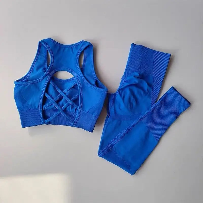Anica Conjunto Deportivo Active de Top y Leggings de Cintura Alta