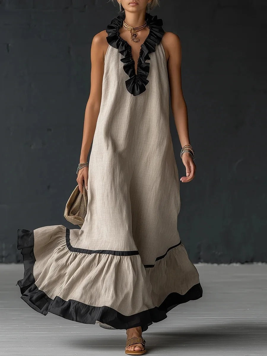 Angela Vestido Maxi Bohemio