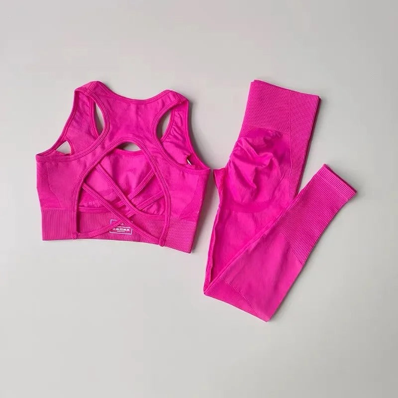 Anica Conjunto Deportivo Active de Top y Leggings de Cintura Alta