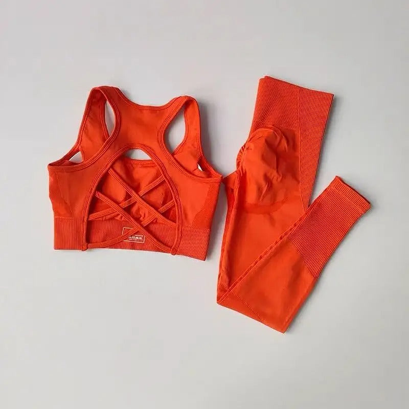 Anica Conjunto Deportivo Active de Top y Leggings de Cintura Alta