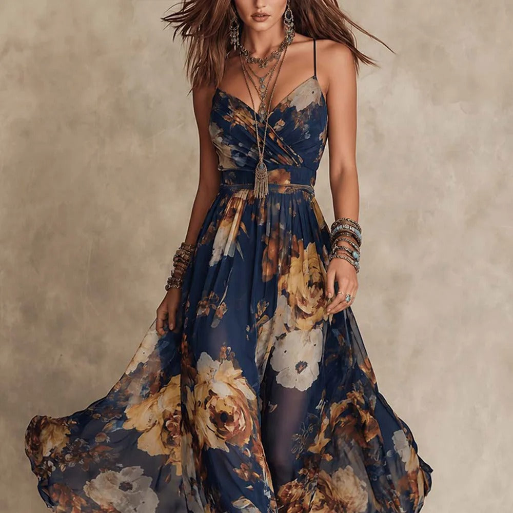 Carola Vestido Maxi Floral