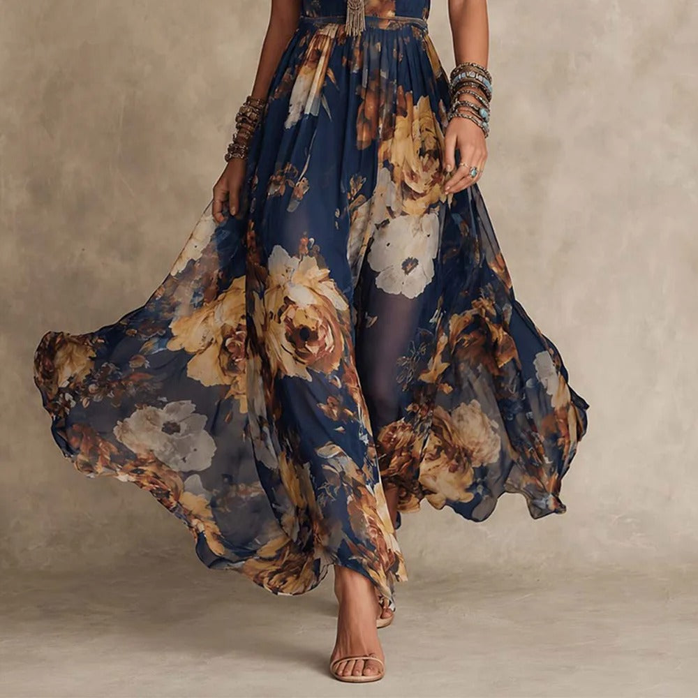 Carola Vestido Maxi Floral