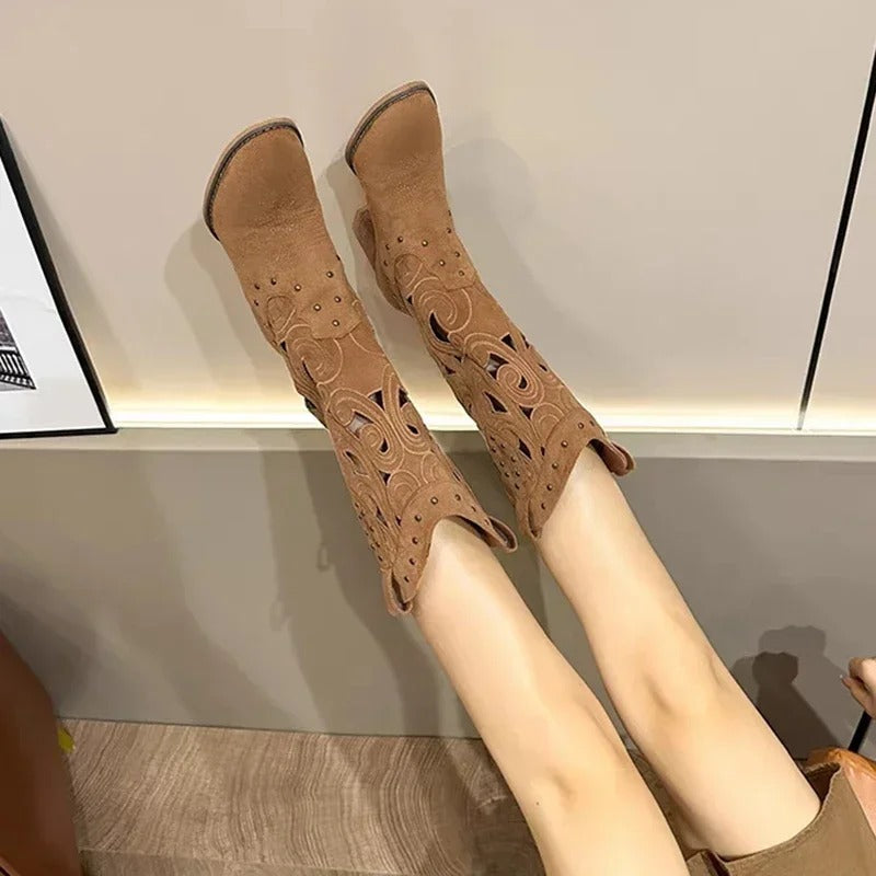 Alba Botas Cowboy Caladas