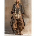 Ailen Conjunto Estampado de Tres Piezas