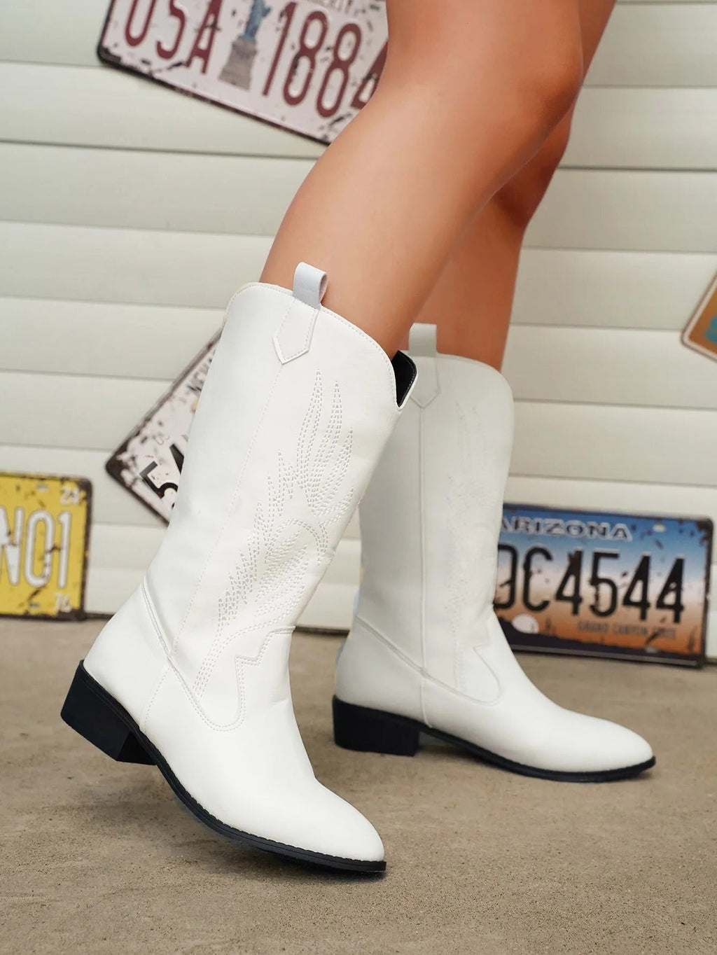 Alma Botas Cowboy Bordadas