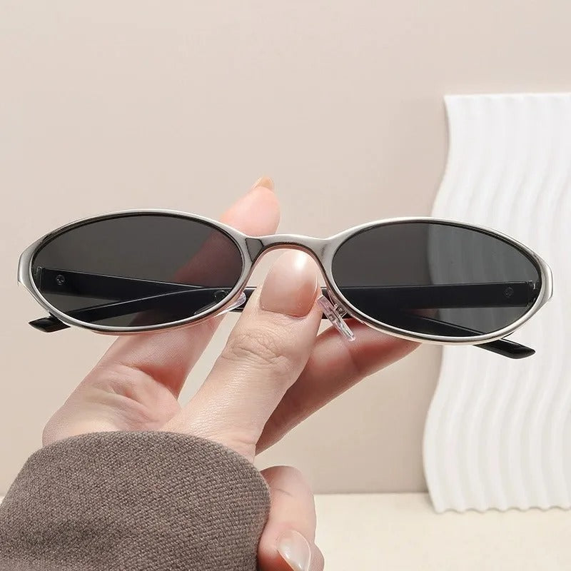 Odette Gafas Ovaladas de Estilo Retro