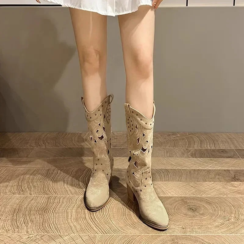 Alba Botas Cowboy Caladas