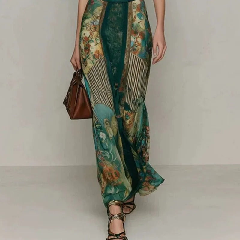 Balbina Vestido Maxi Floral