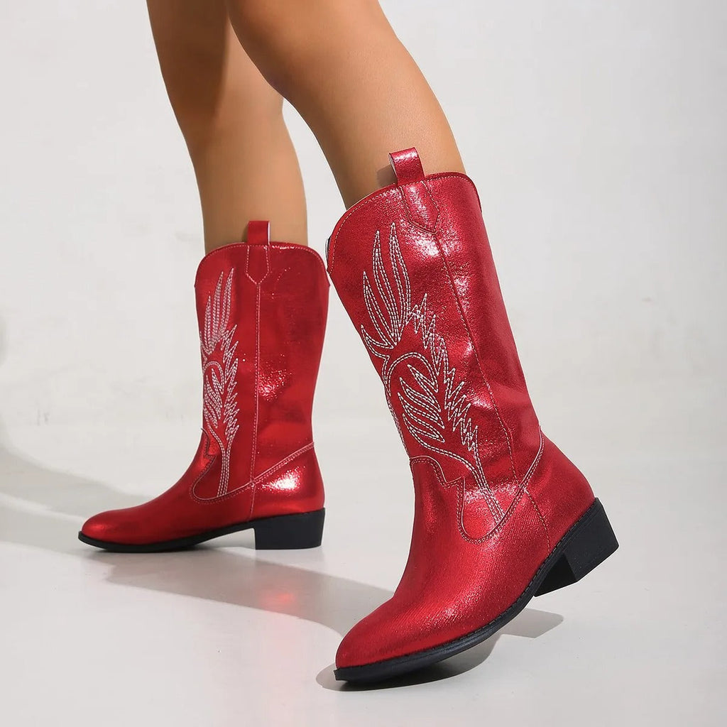 Alma Botas Cowboy Bordadas