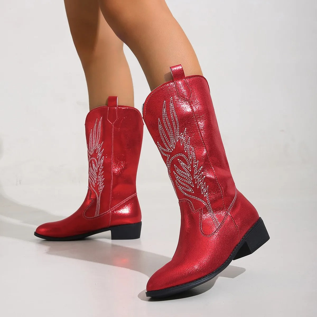 Alma Botas Cowboy Bordadas