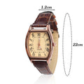 Aurelia Reloj Vintage con Correa de Cuero