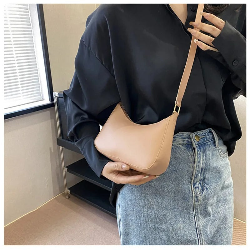 Bettina Bolso Baguette Minimalista