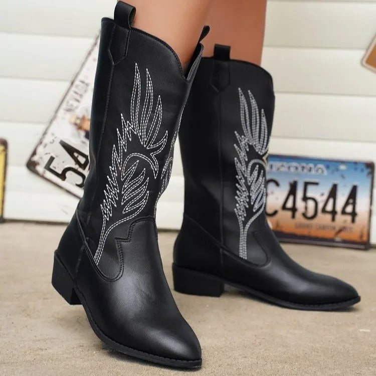 Alma Botas Cowboy Bordadas