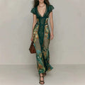 Balbina Vestido Maxi Floral