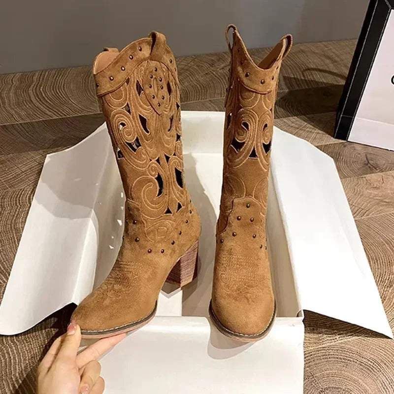 Alba Botas Cowboy Caladas