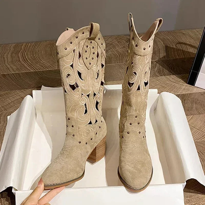 Alba Botas Cowboy Caladas