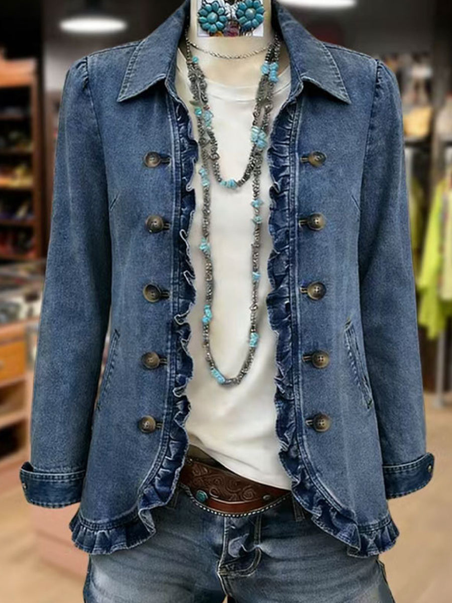 Rosario Chaqueta con Volantes