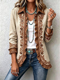 Almudena Chaqueta Floral Bordada con Volantes