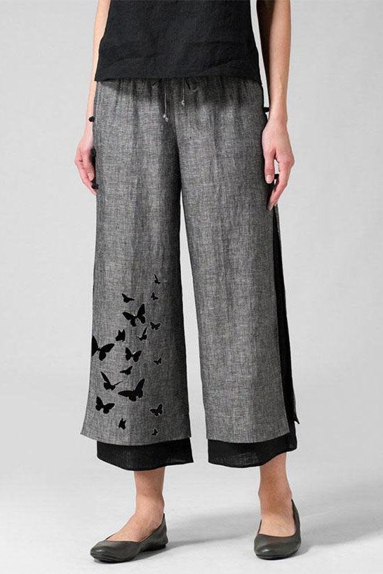 Pantalón de mariposas